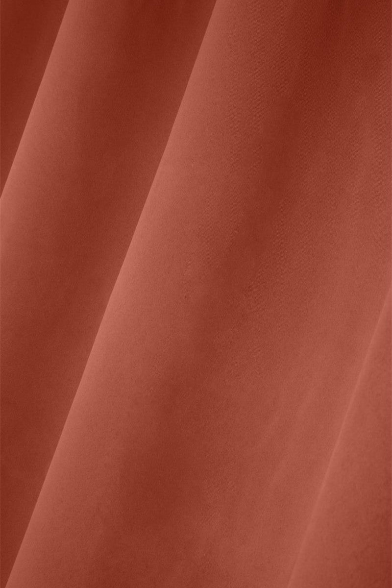 Notte Terrakotta – Mørklægningsgardin 135 x 250 cm, nærbillede