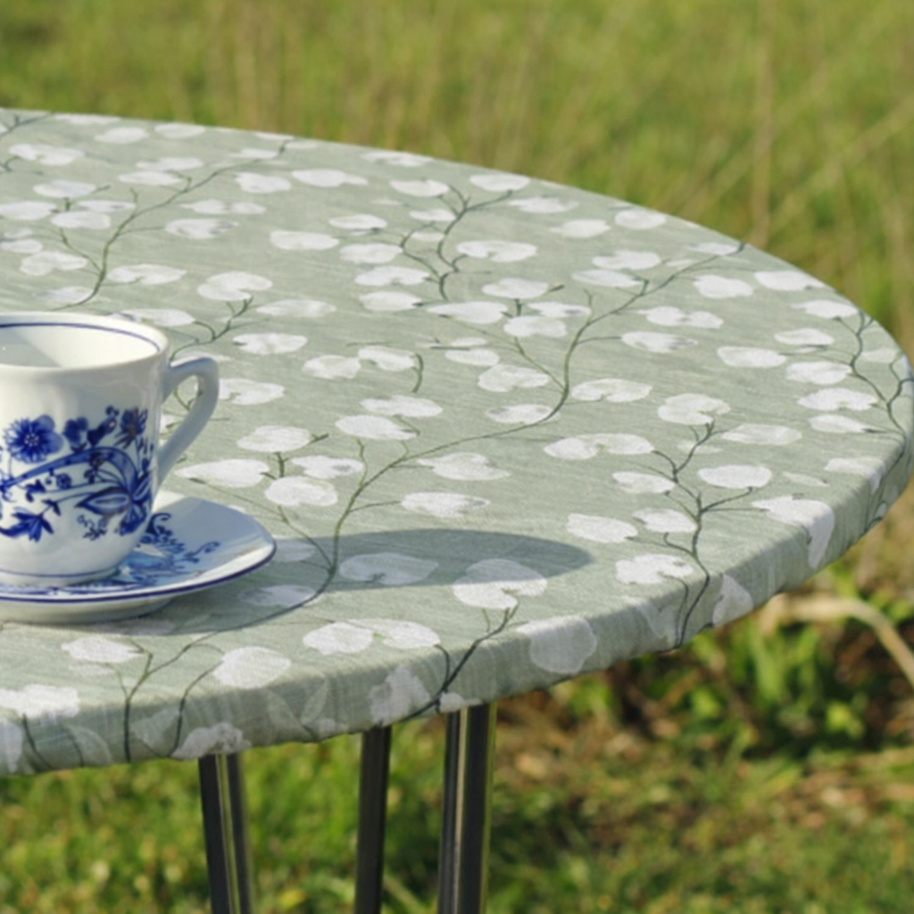 Nova Green - Rund voksdug med elastik