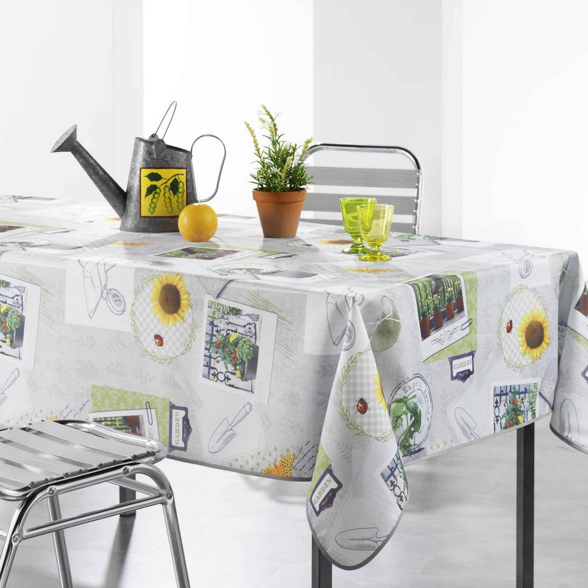 Petit Potager, dug med anti-plet - 150 x 240 cm