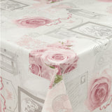 Pink Lady Rose, voksdug med roser