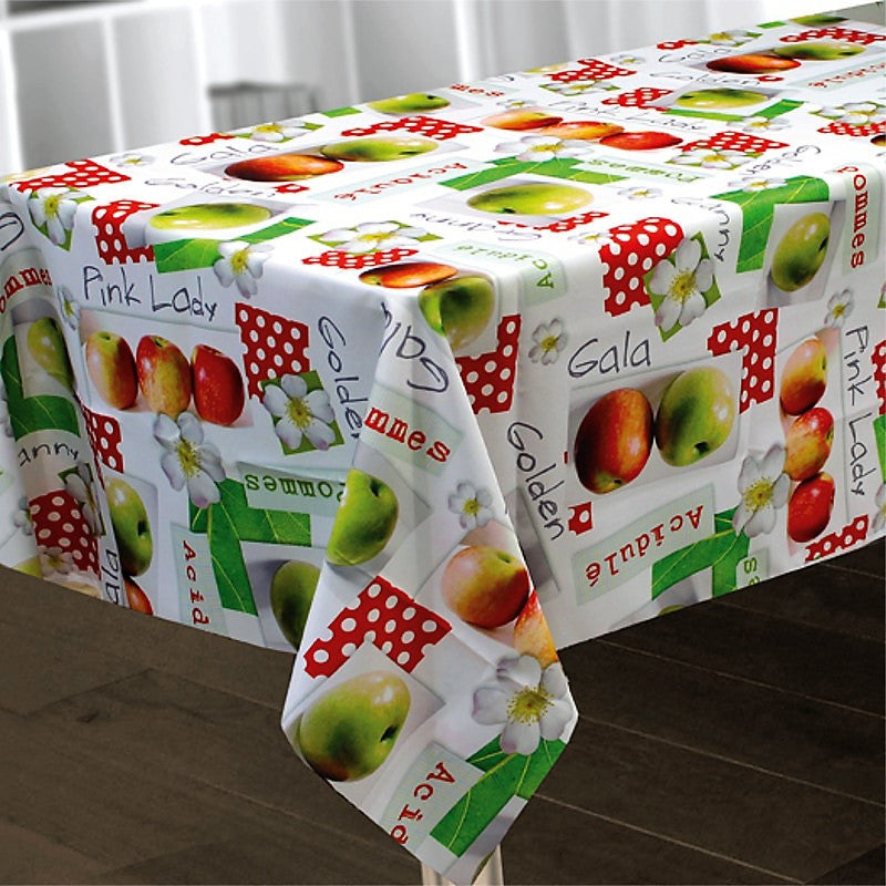Pommes, dug 150 x 240 cm med æbler