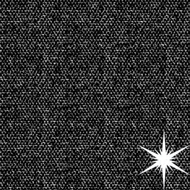 Royal Black Lurex - Sort  vævet jul/nytårs akryldug med flot sølveffekt