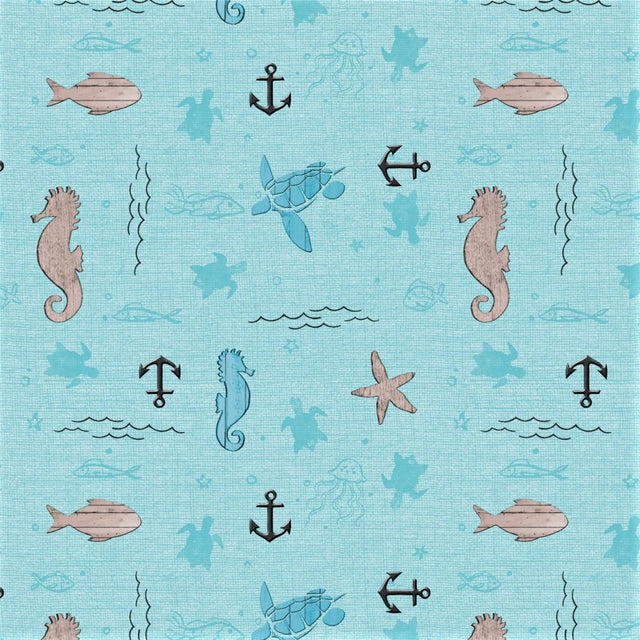 Sailors Lament - Voksdug maritime motiver