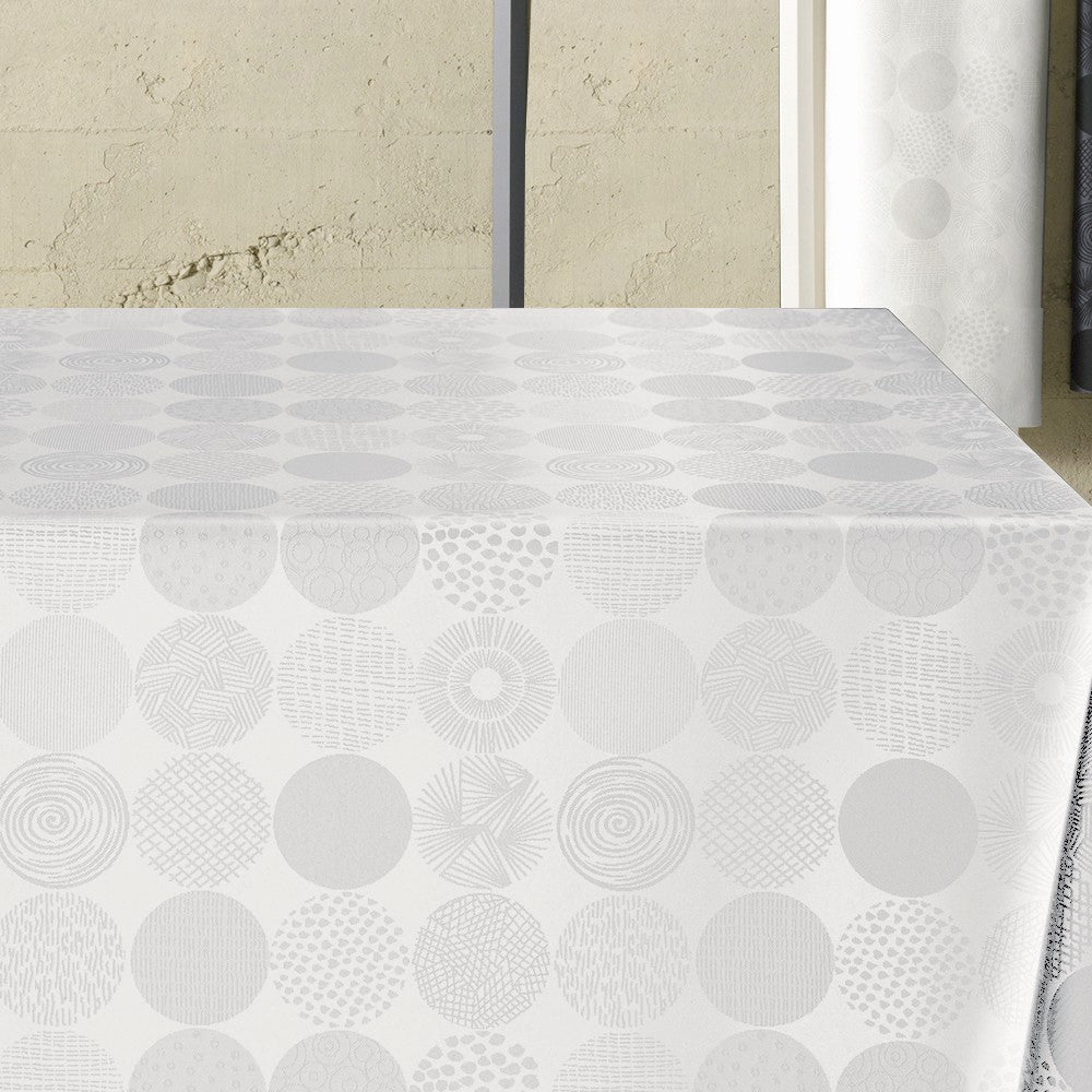Sampayo Blanco - Jacquard vævet akryldug, 140 cm bred