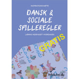 Samtaledug - Dansk Tema incl. idehæfte, fra 5 år - Ca. 1,2 meter med 1 x mønster, inspirationshæfte