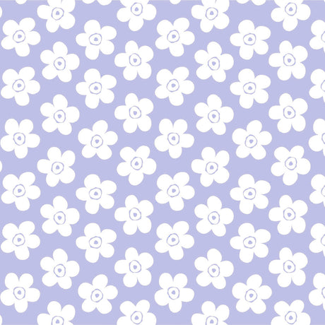 Lola voksdug - Small Big Flower Lavender