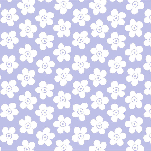 Lola voksdug - Small Big Flower Lavender