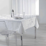 Constellation Snehimmel Hvid - Juledug med anti-plet, 150 x 240 cm