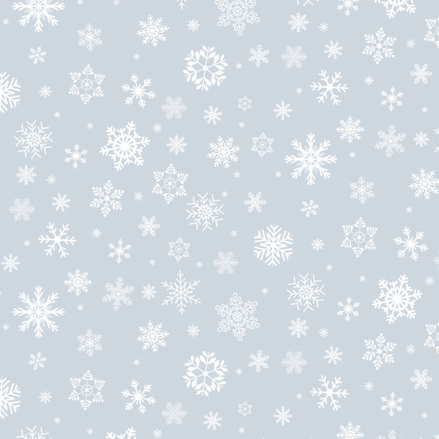 Gennemsigtig julevoksdug - Snow-White på Klar Plast