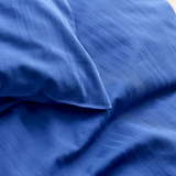 Södahl Noble sengetøj 140 x 200 cm – Royal Blue, nærbillede