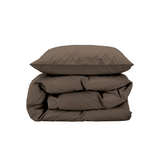 Södahl Organic Crisp sengetøj 140 x 220 cm – Taupe, model