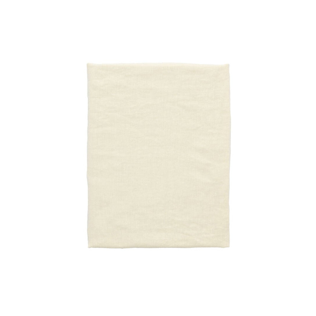 Södahl Pure Linen Ecru – Rund hørdug Ø160 cm, indpakning