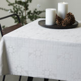 Södahl Star Damask Juledug Beige - 140 x 220