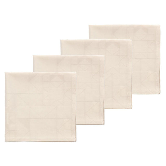 Södahl Star Stofservietter Beige 45 x 45 cm - 4 stk.