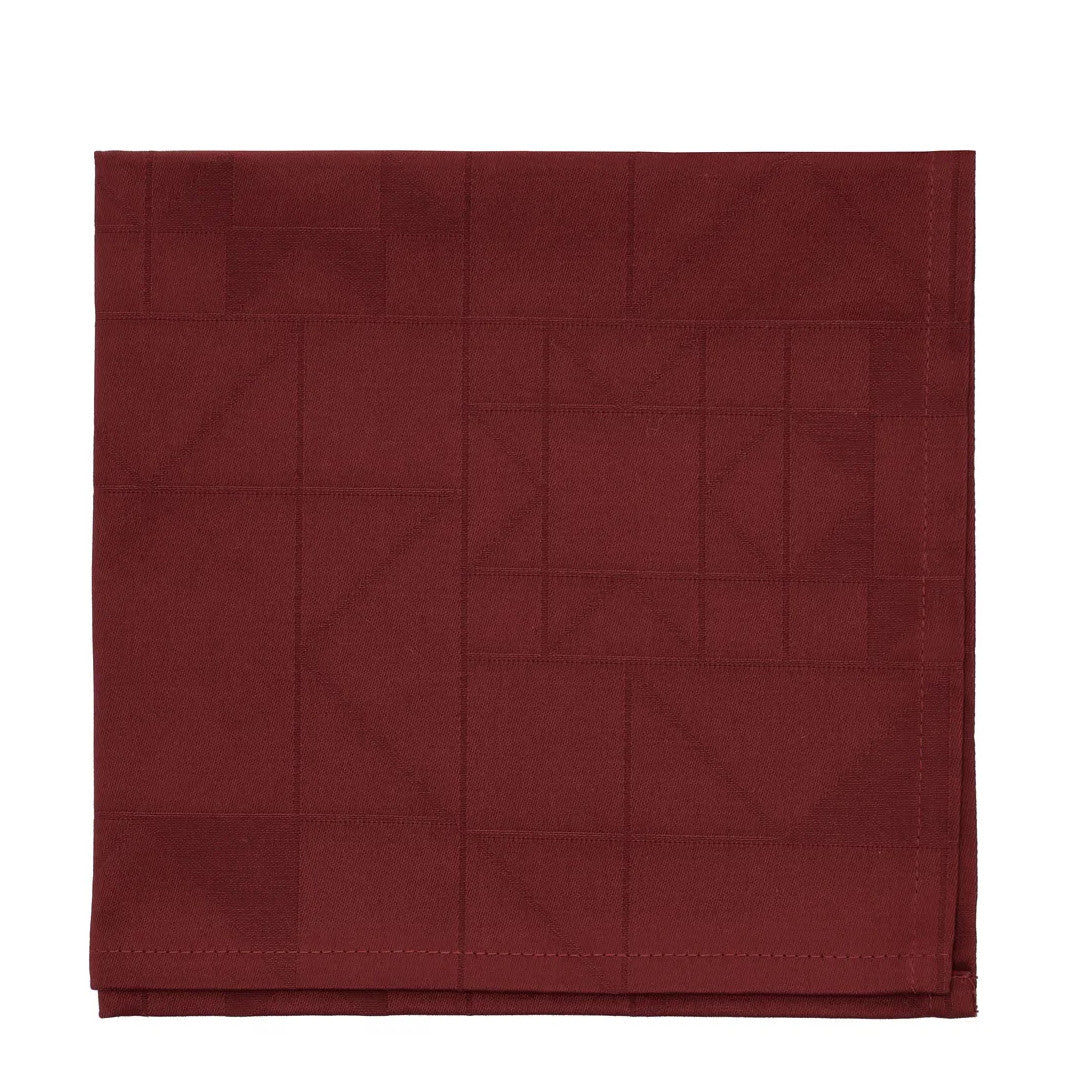 Södahl Star Stofservietter Rød 45 x 45 cm - 4 stk., serviet