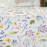 Sommer og Nektar - Rund voksdug med elastik, mønster