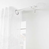 Stylea Hvid – Justerbar Gardinstang 120–210 cm, ophæng