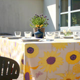 Sunflower Yellow - Solsikker fra Susanne Schjerning - akryldug med antiskrid