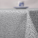Jacquard Stone Grey - Elegant akryldug med jacquardvævet mønster