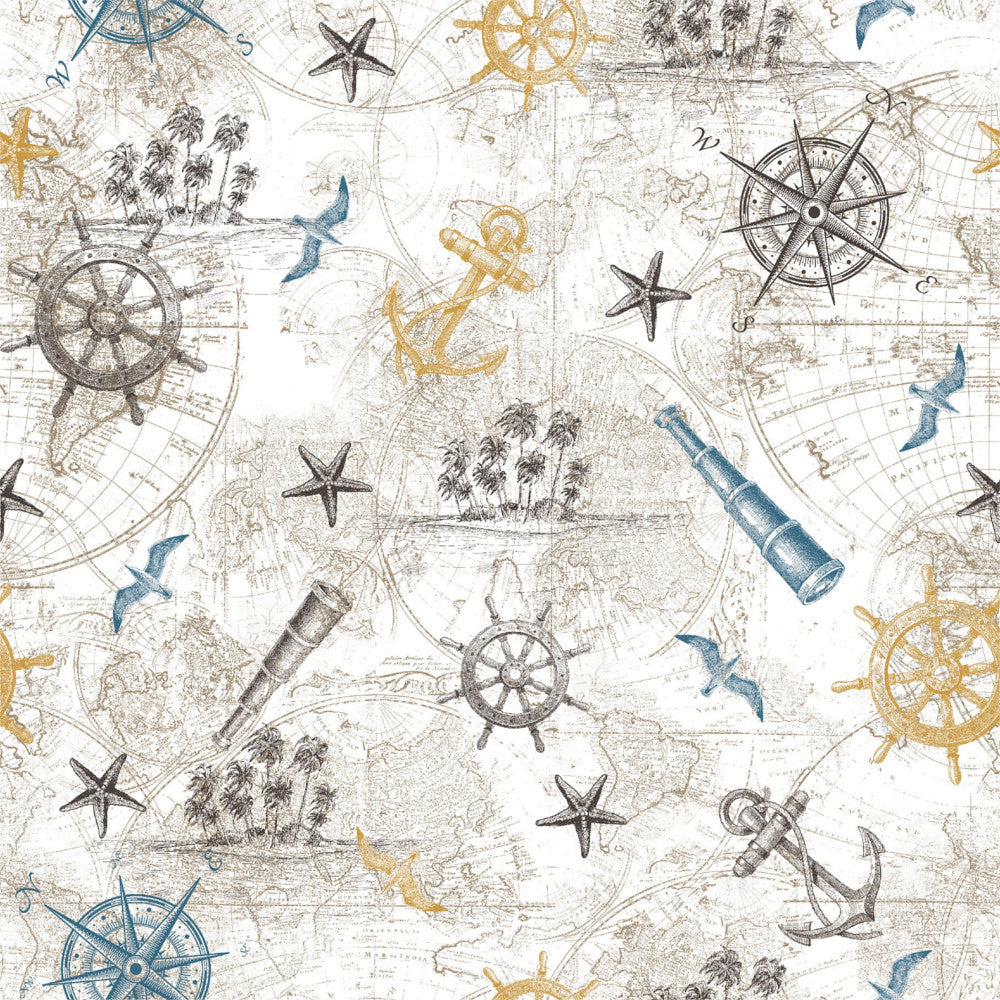 TESORO - Akryldug med spændende skattekort