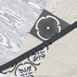 Textilia Costa - Rund voksdug med flot motiv Ø 155 cm, nærbillede