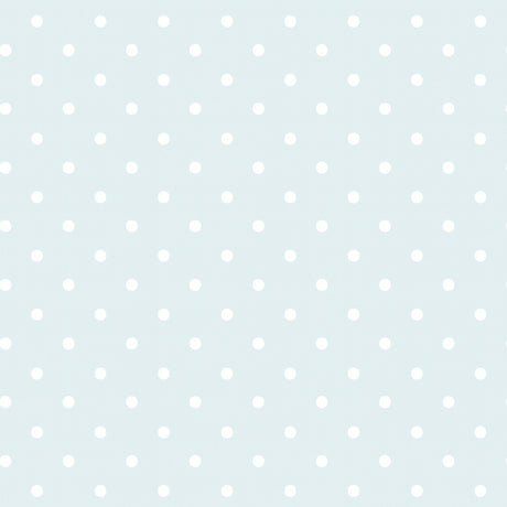 Transparent Dots  – Gennemsigtig voksdug hvide prikker