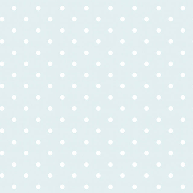 Transparent Dots  – Gennemsigtig voksdug hvide prikker