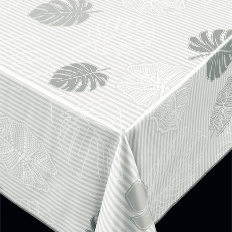 Trend Monstera Grey - pvc fri voksdug