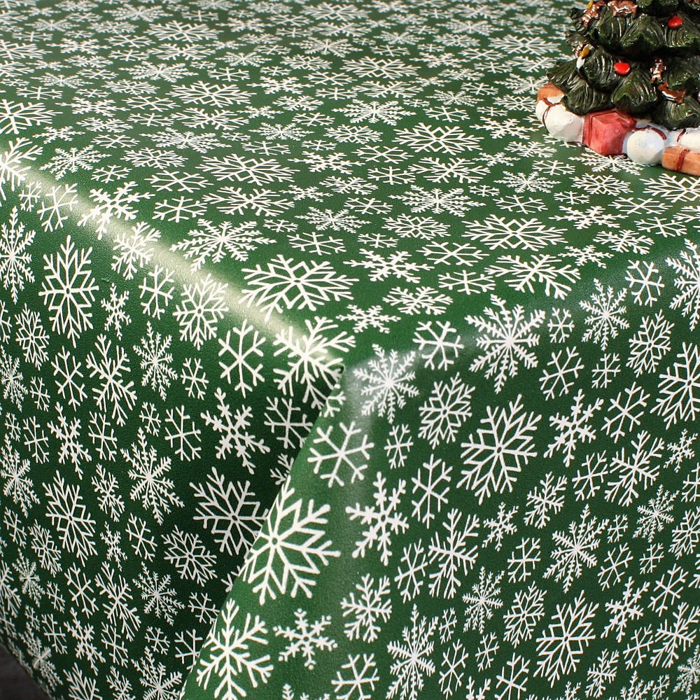 Trend Juledug - Snefnug mørkegrøn