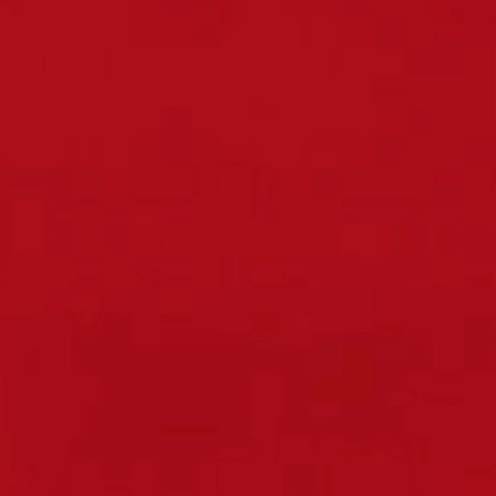 Uni Color - Ensfarvet halvblank voksdug, 140 cm bred - Dyb rød