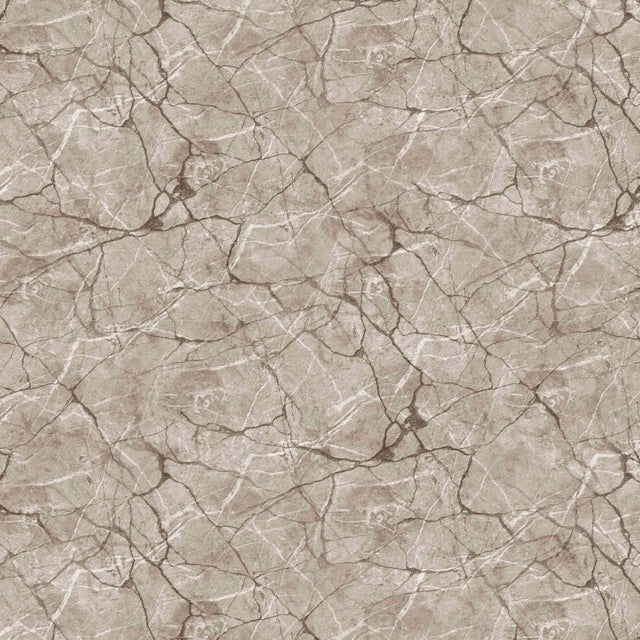 Voksdug med marmor look - beige