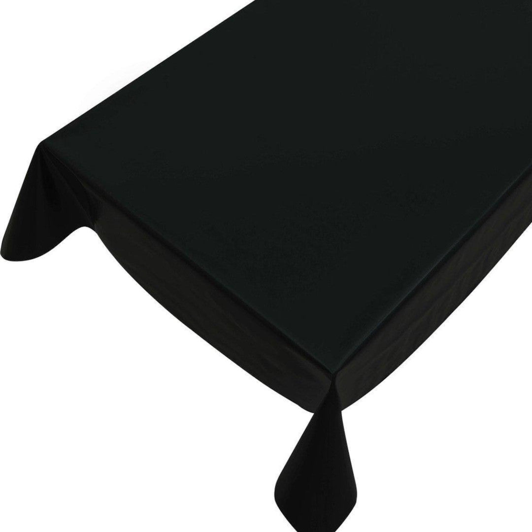 Voksdug Uni Sort - Hel rulle = ca. 20 m