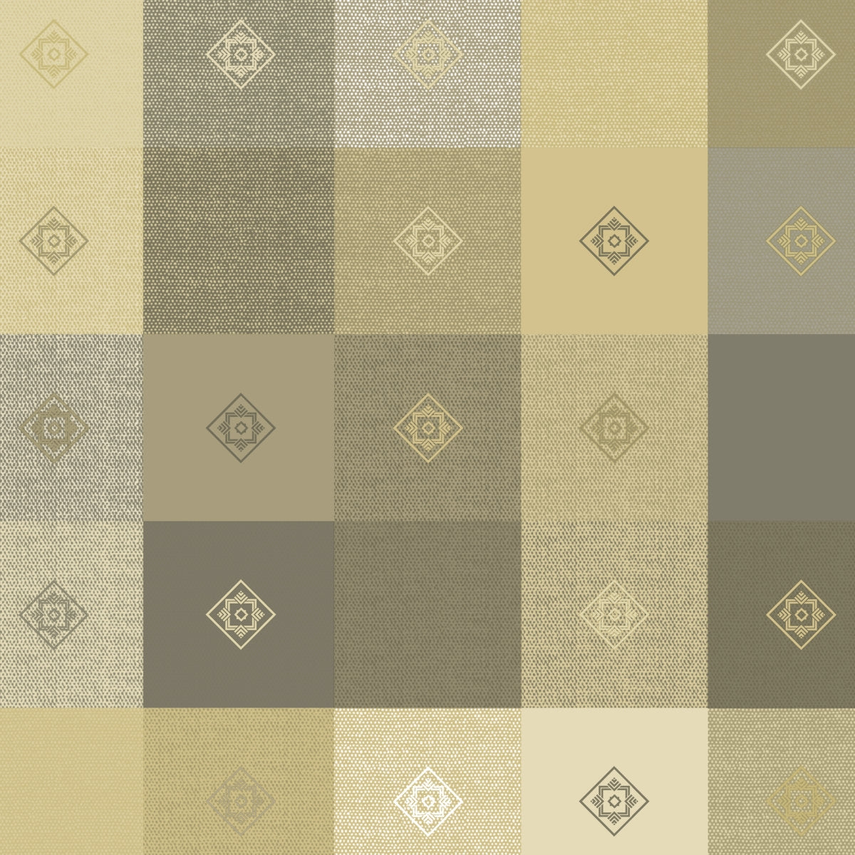 Victor Beige, voksdug med tern