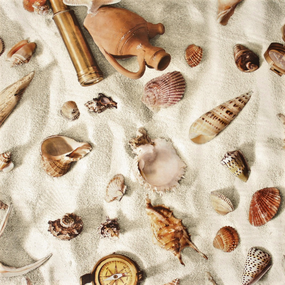 Voksdug Futura, musligner på stranden